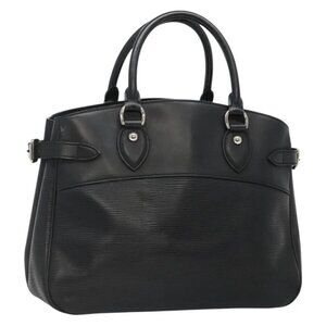LOUIS VUITTON Epi Passy PM Hand Bag Black